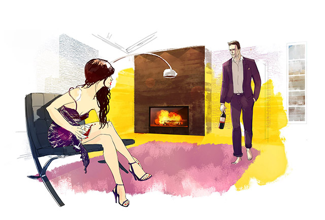 Illustration für Cheminée (c) Biofire Schweiz AG