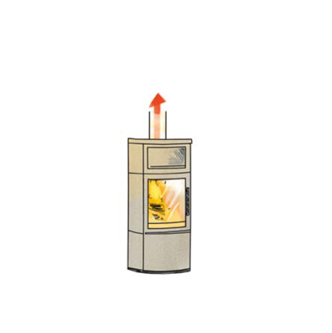 Schwedenofen Illustration von Biofire